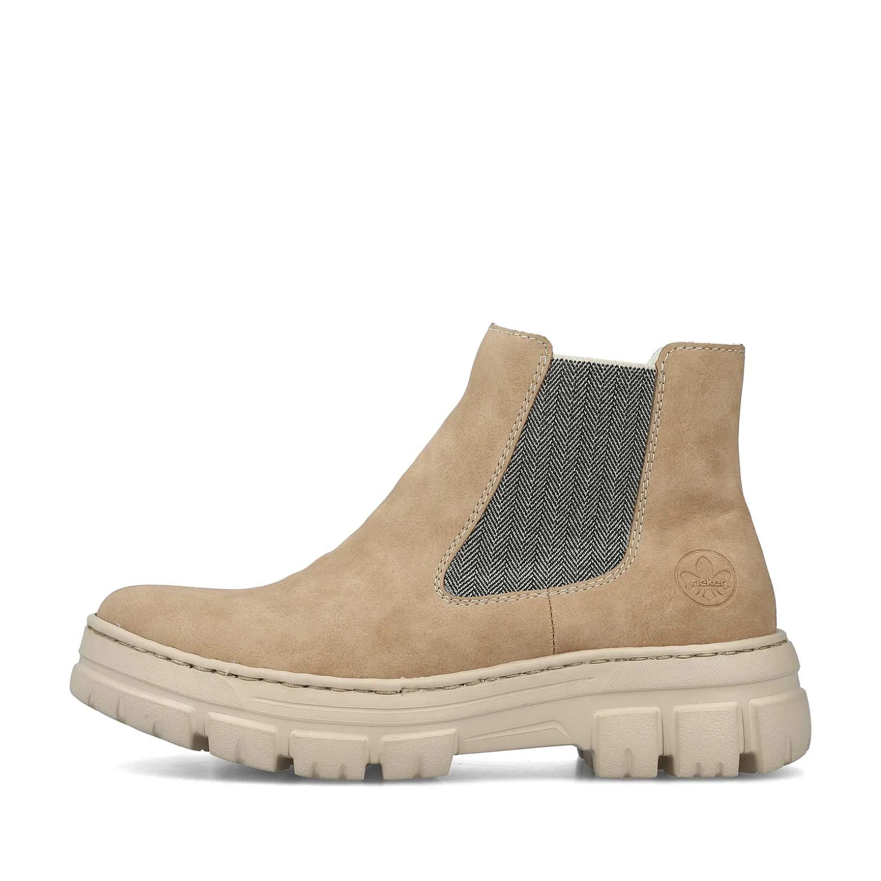 Rieker Women'S Chelsea Boots Champagne
