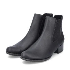 Rieker Women'S Chelsea Boots Midnight Black
