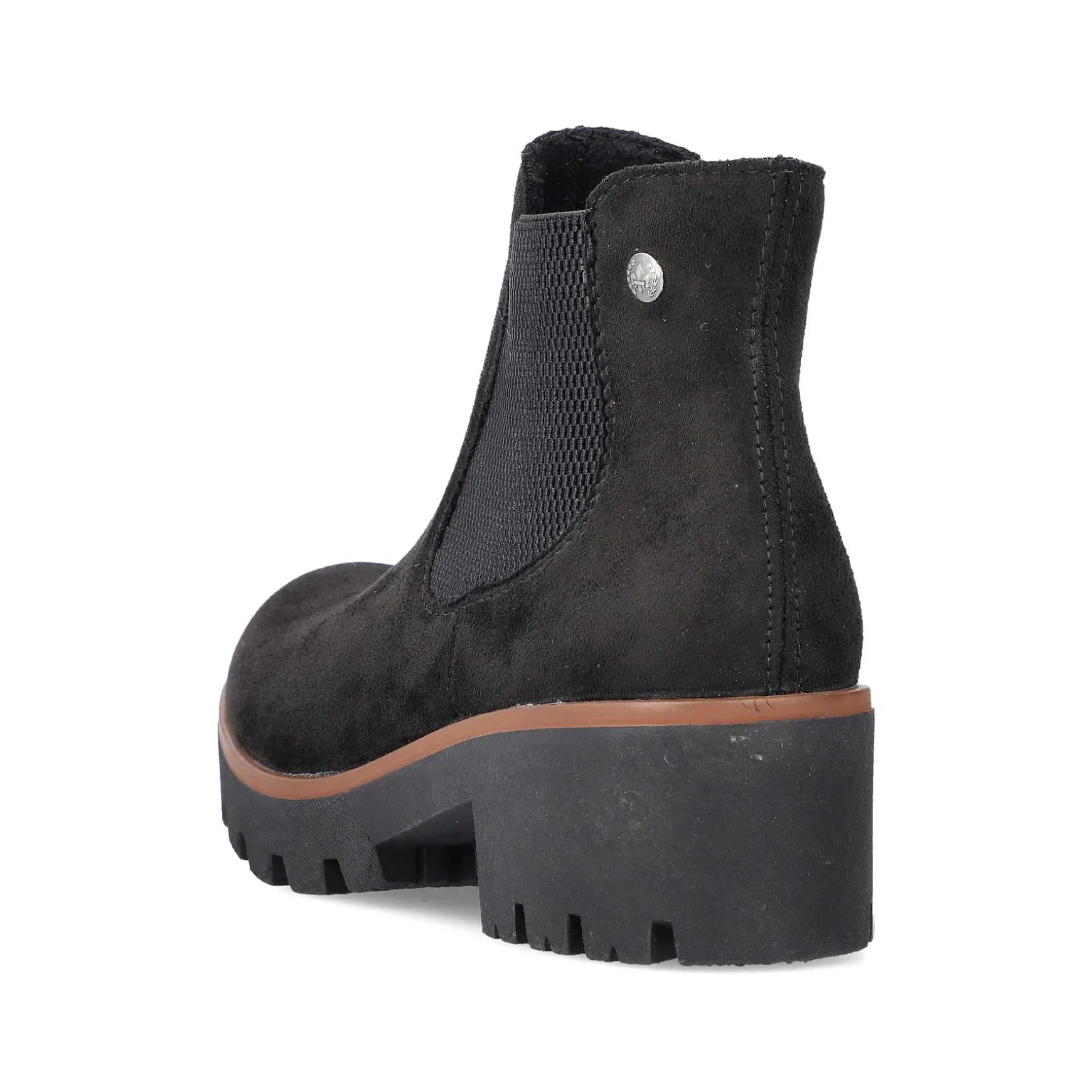 Rieker Women'S Chelsea Boots Graphite Black