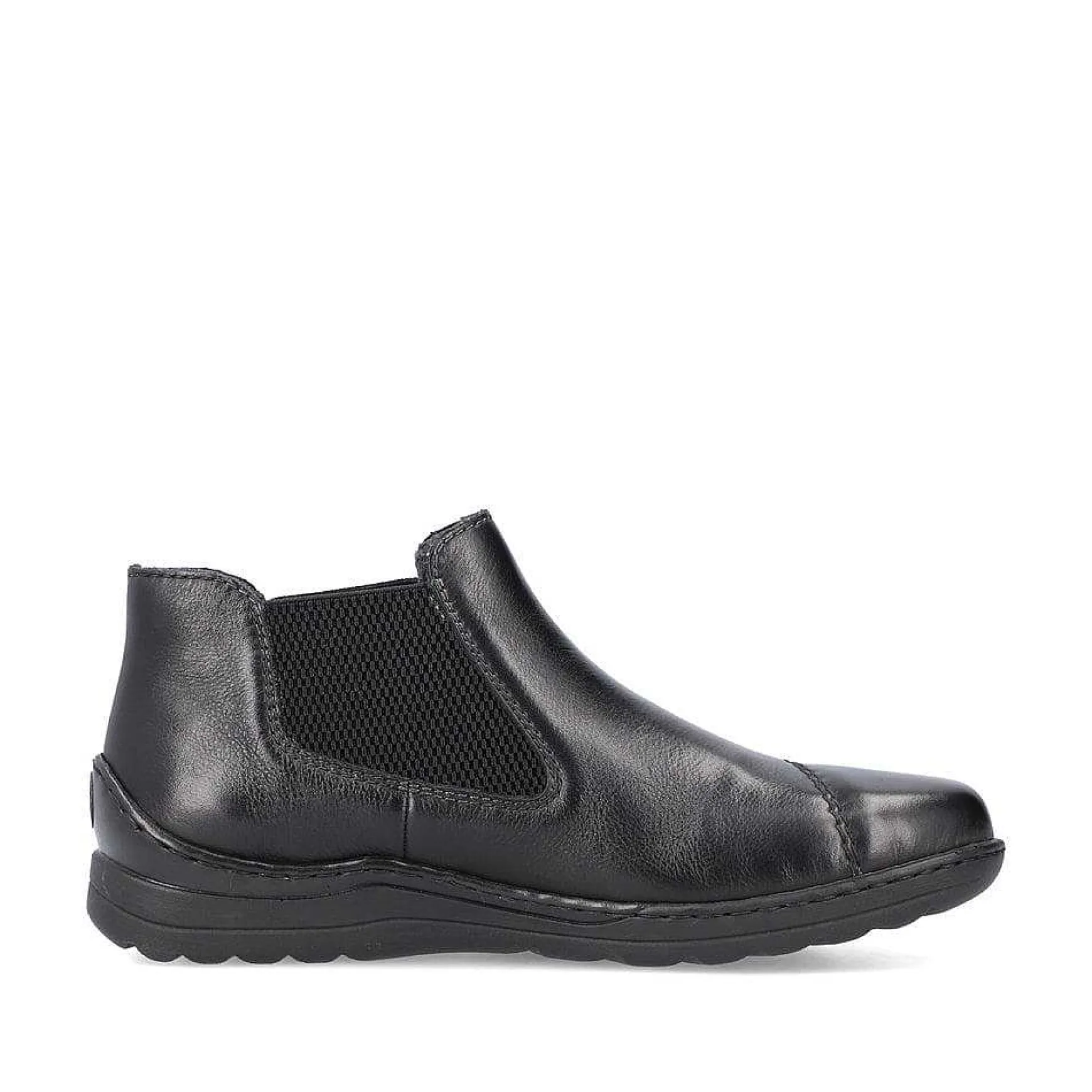 Rieker Women'S Chelsea Boots Glossy Black