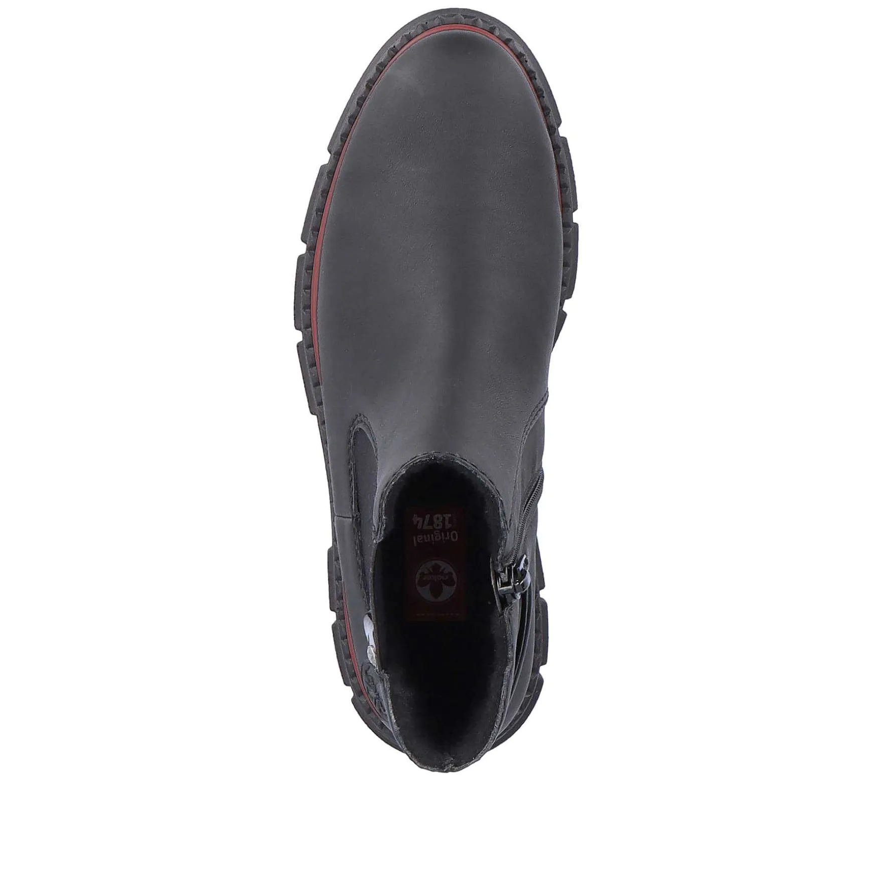 Rieker Women'S Chelsea Boots Jet Black