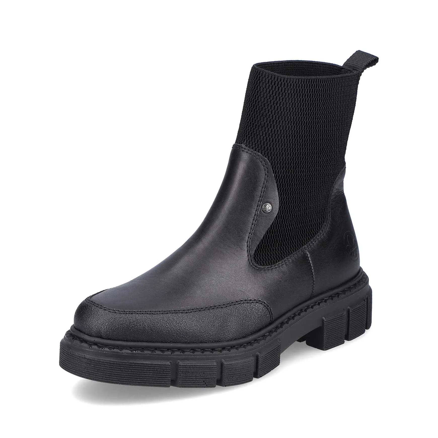 Rieker Women'S Chelsea Boots Jet Black