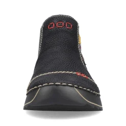 Rieker Women'S Chelsea Boots Asphalt Black-Multi