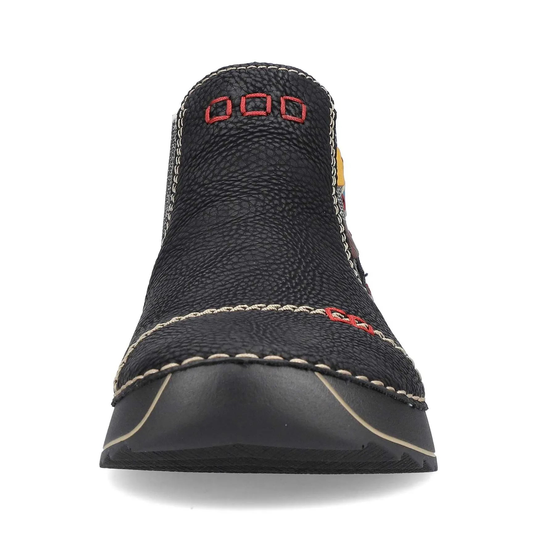 Rieker Women'S Chelsea Boots Asphalt Black-Multi
