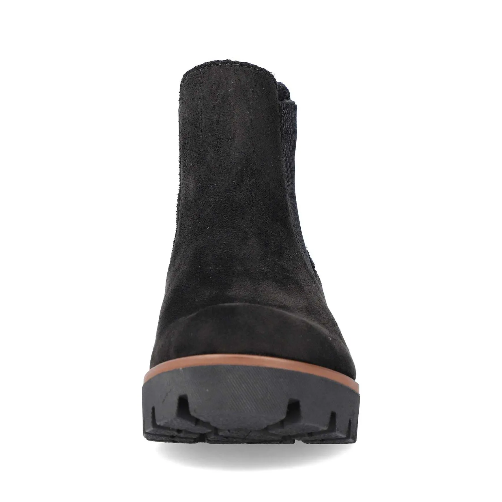Rieker Women'S Chelsea Boots Graphite Black