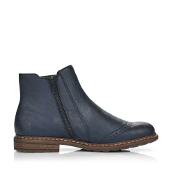 Rieker Women'S Chelsea Boots Navy Blue