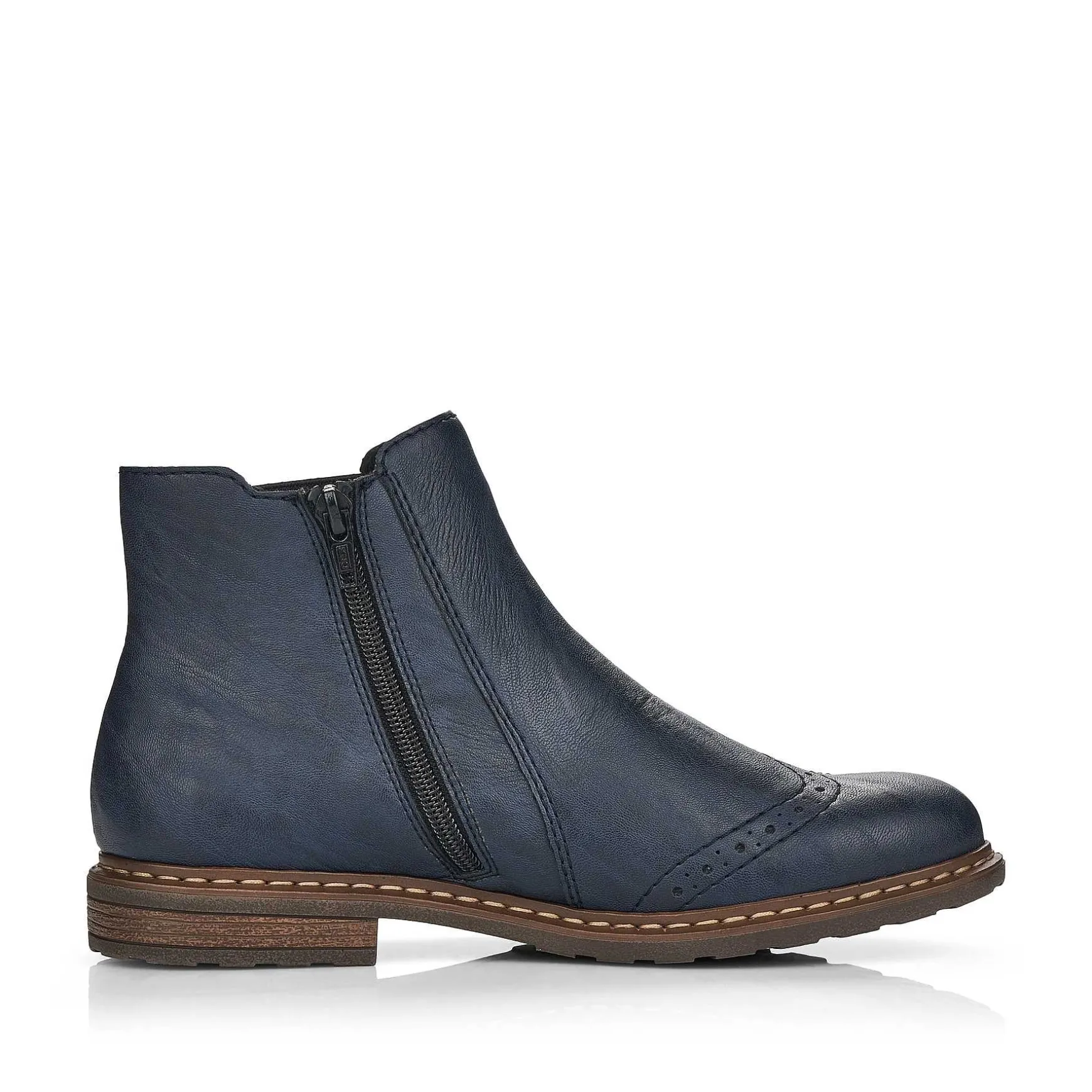 Rieker Women'S Chelsea Boots Navy Blue