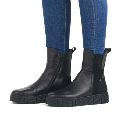Rieker Women'S Chelsea Boots Midnight Black