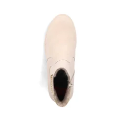 Rieker Women'S Chelsea Boots Light Beige