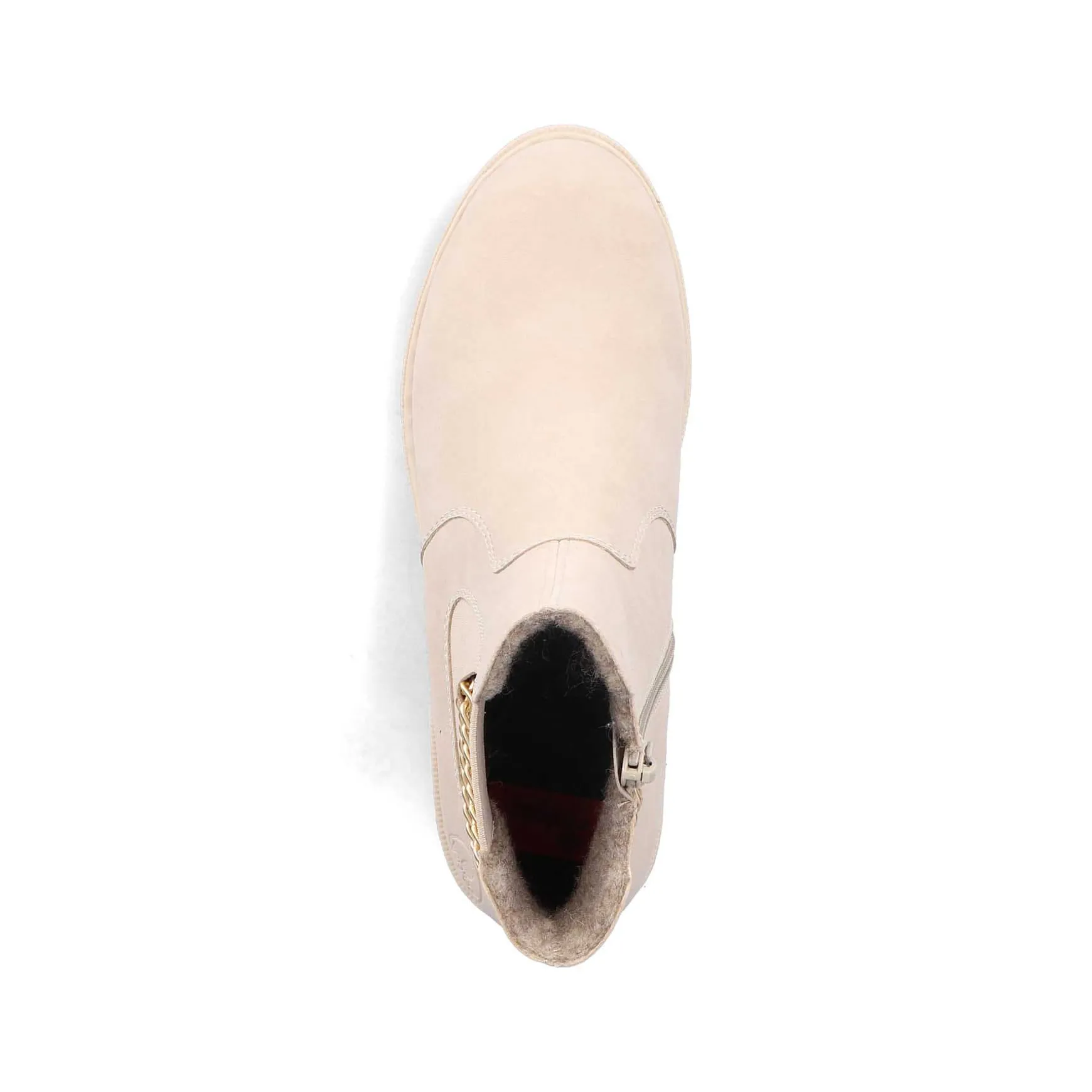Rieker Women'S Chelsea Boots Light Beige