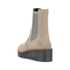 Rieker Women'S Chelsea Boots Champagne