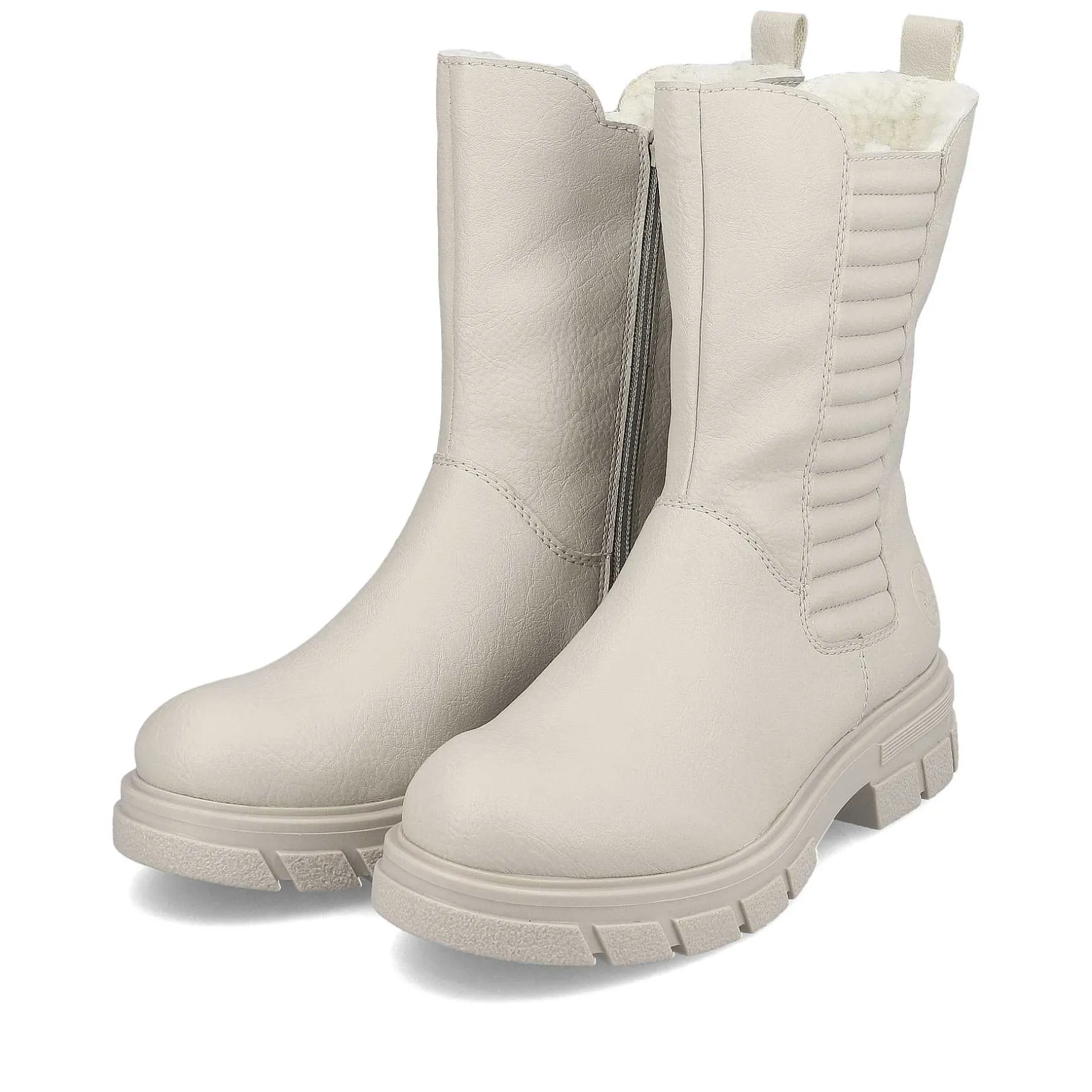 Rieker Women'S Chelsea Boots Light Beige