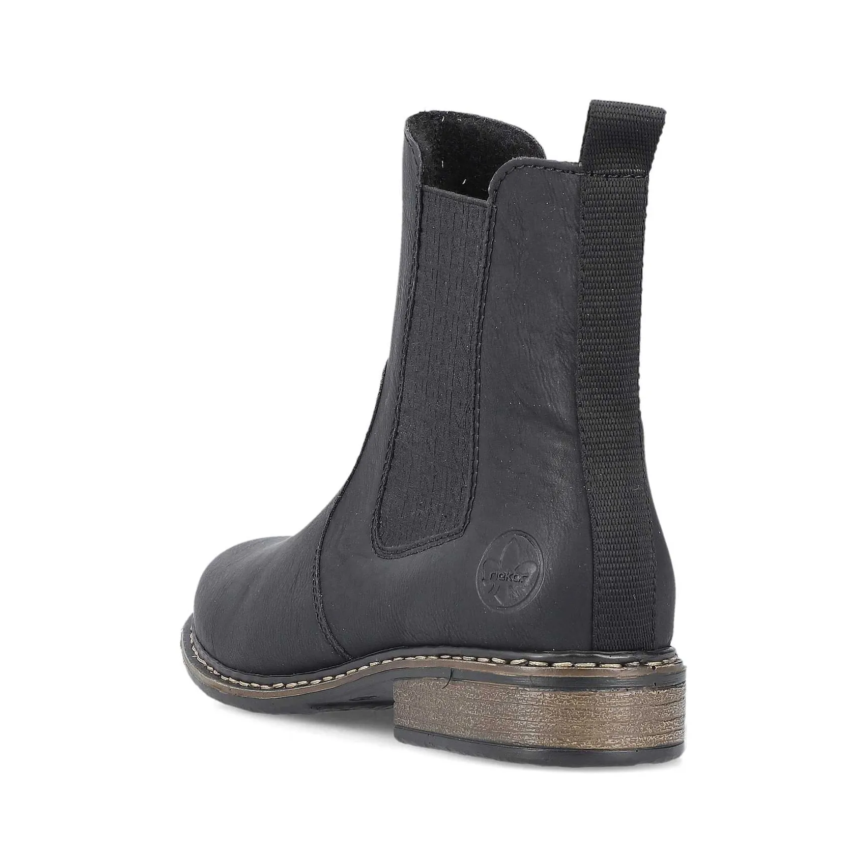 Rieker Women'S Chelsea Boots Jet Black
