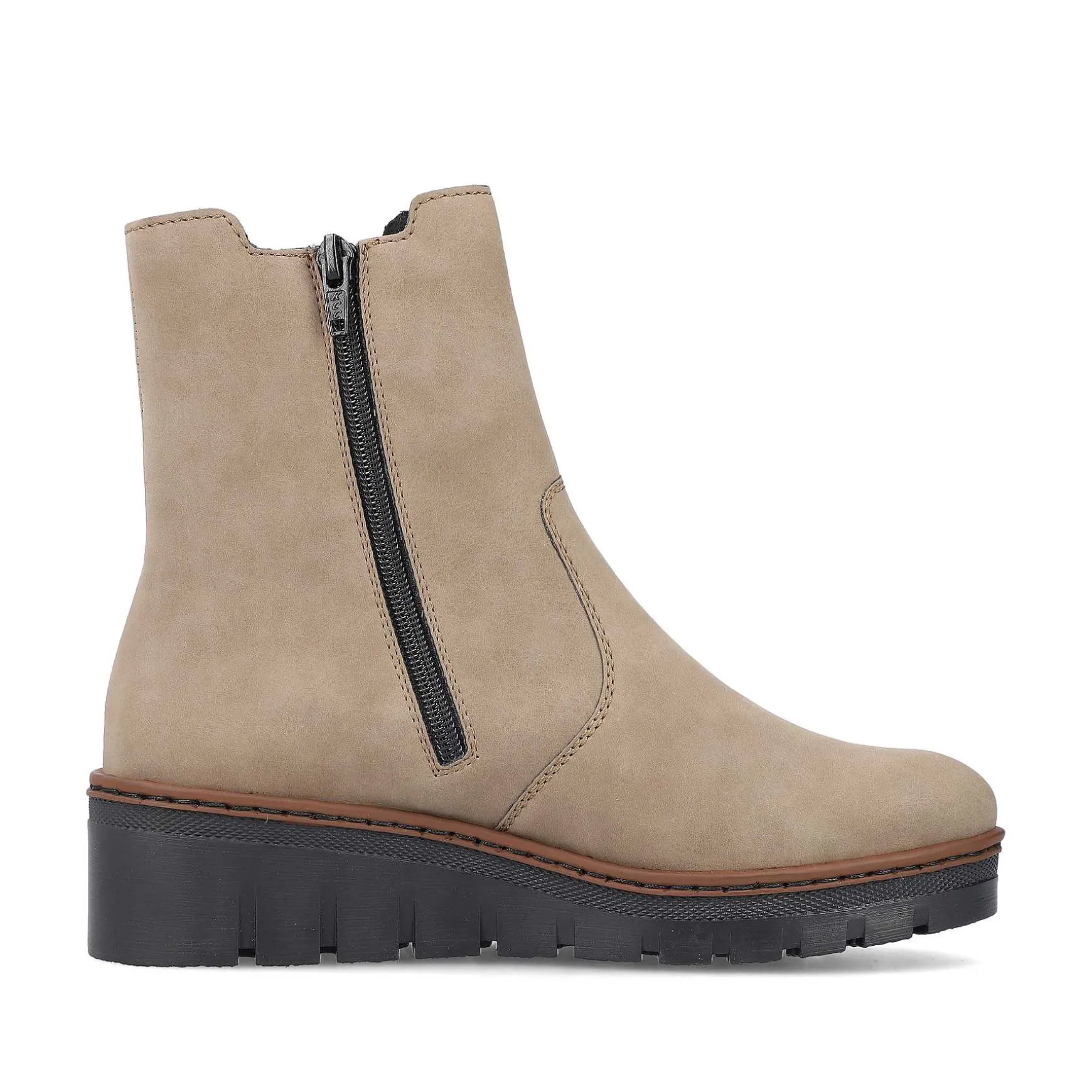 Rieker Women'S Chelsea Boots Champagne