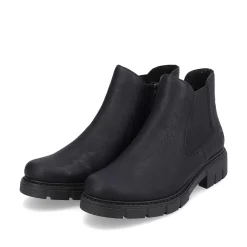 Rieker Women'S Chelsea Boots Night Black