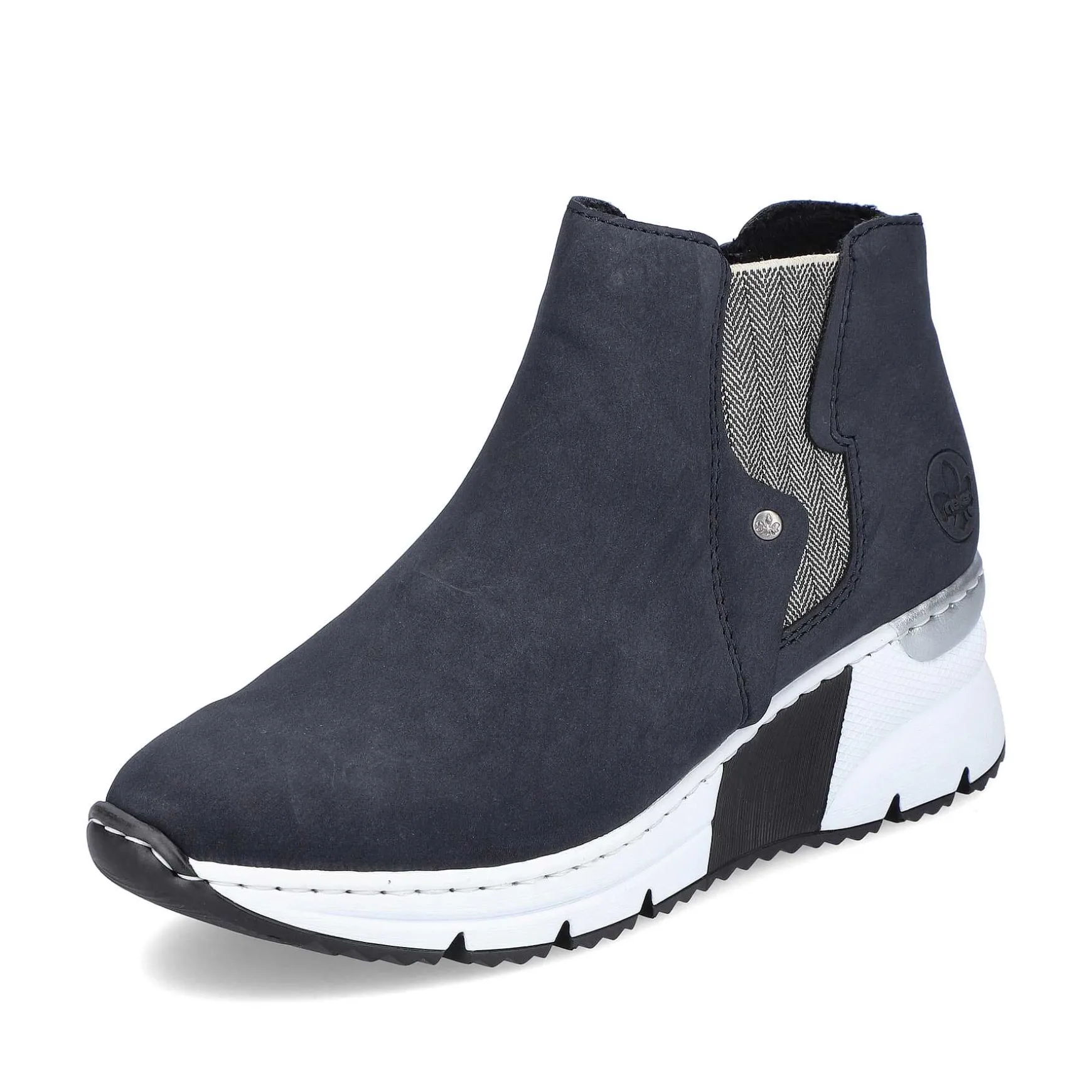 Rieker Women'S Chelsea Boots Dark Blue
