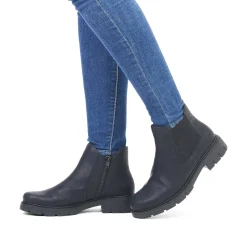 Rieker Women'S Chelsea Boots Night Black