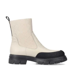 Rieker Women'S Chelsea Boots Light Beige