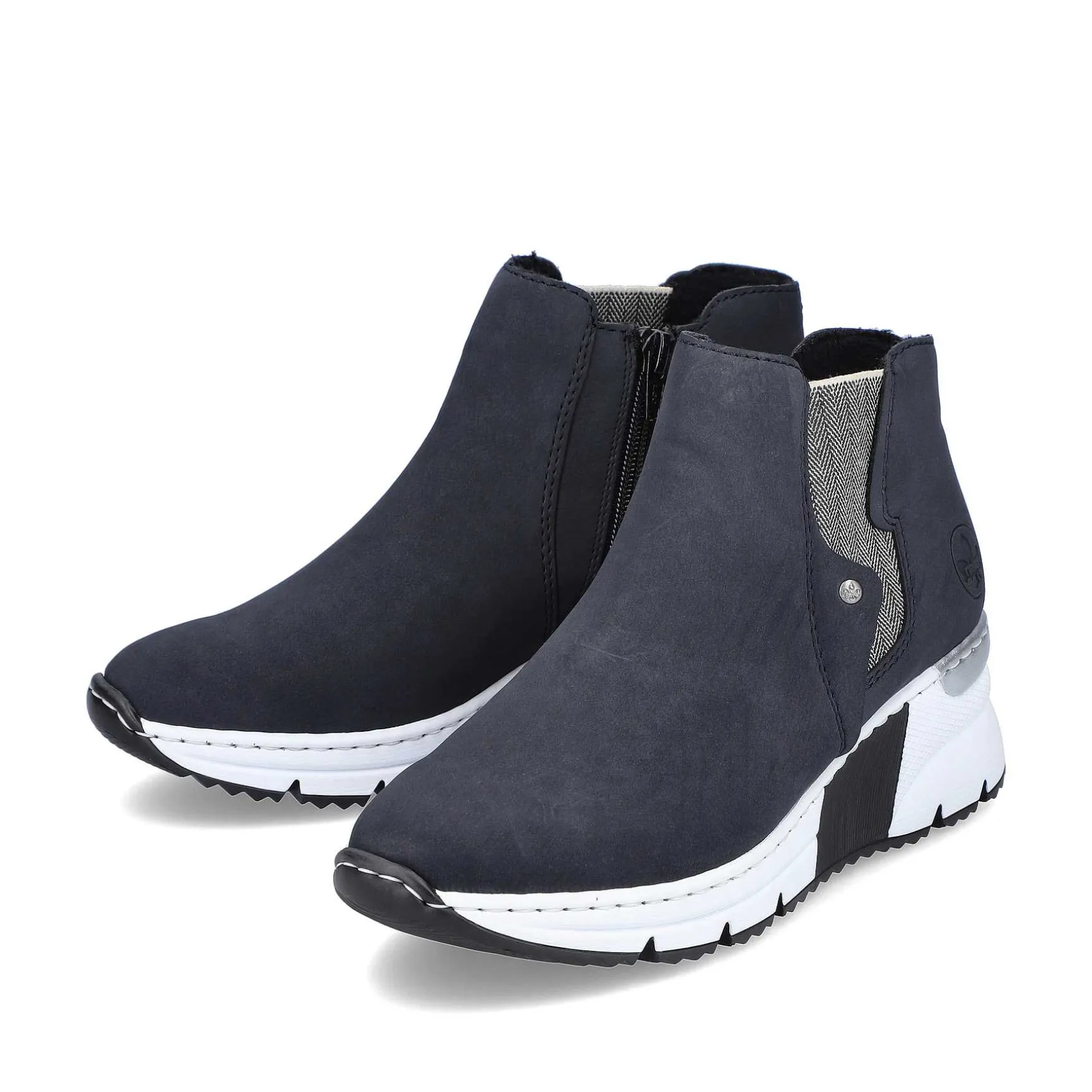 Rieker Women'S Chelsea Boots Dark Blue