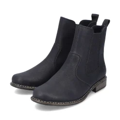 Rieker Women'S Chelsea Boots Jet Black