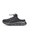 Rieker Women'S Clogs Asphalt Black
