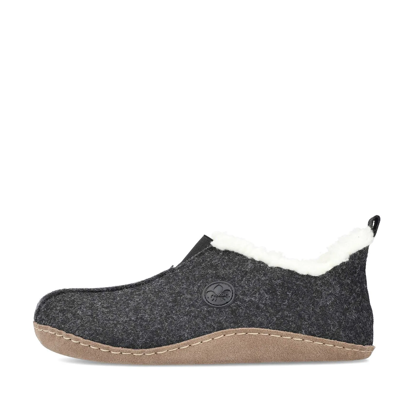 Rieker Women'S Clogs Asphalt Black
