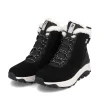 Rieker Women'S Corded Boots Deep Black Pearl
