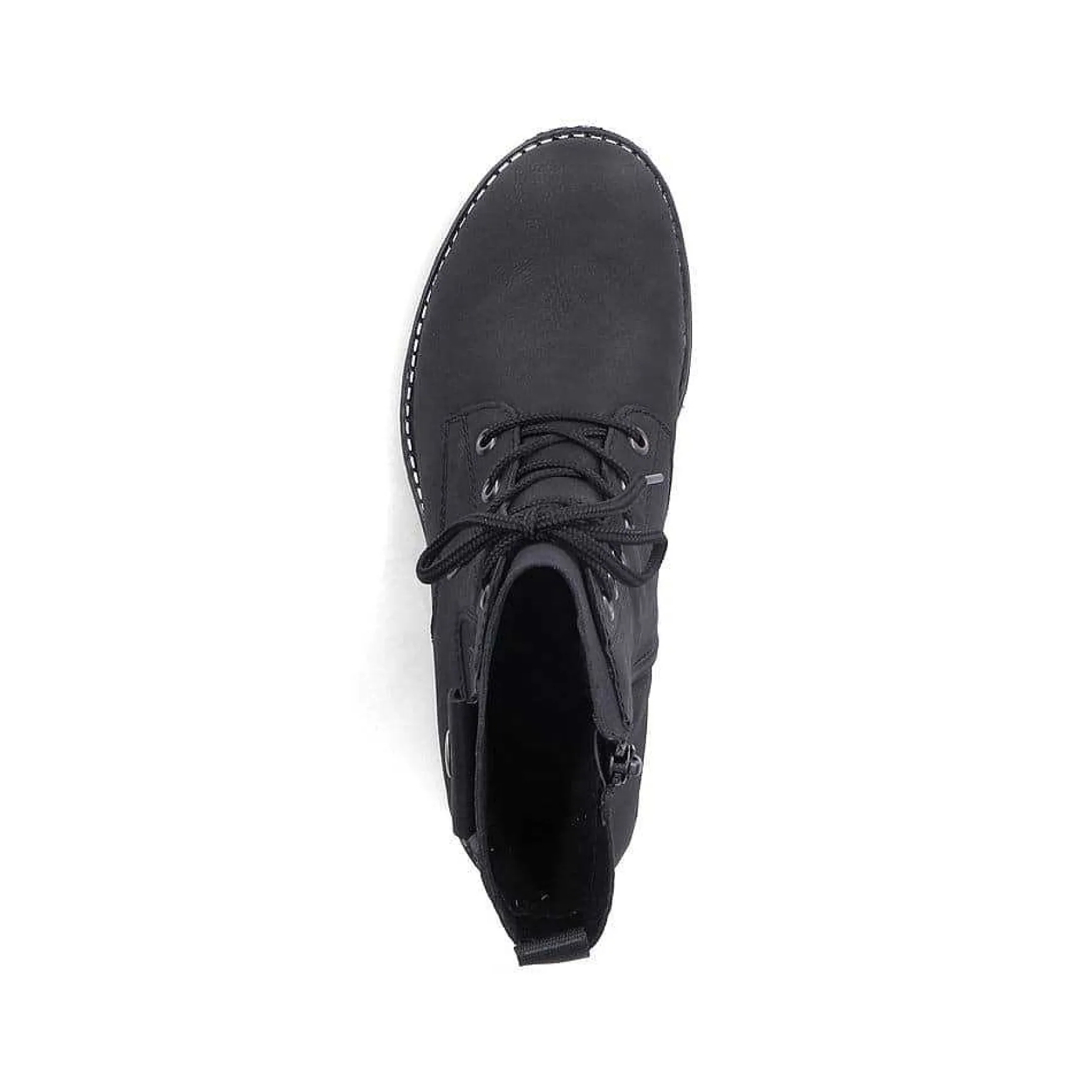 Rieker Women'S Corded Boots Deep Black
