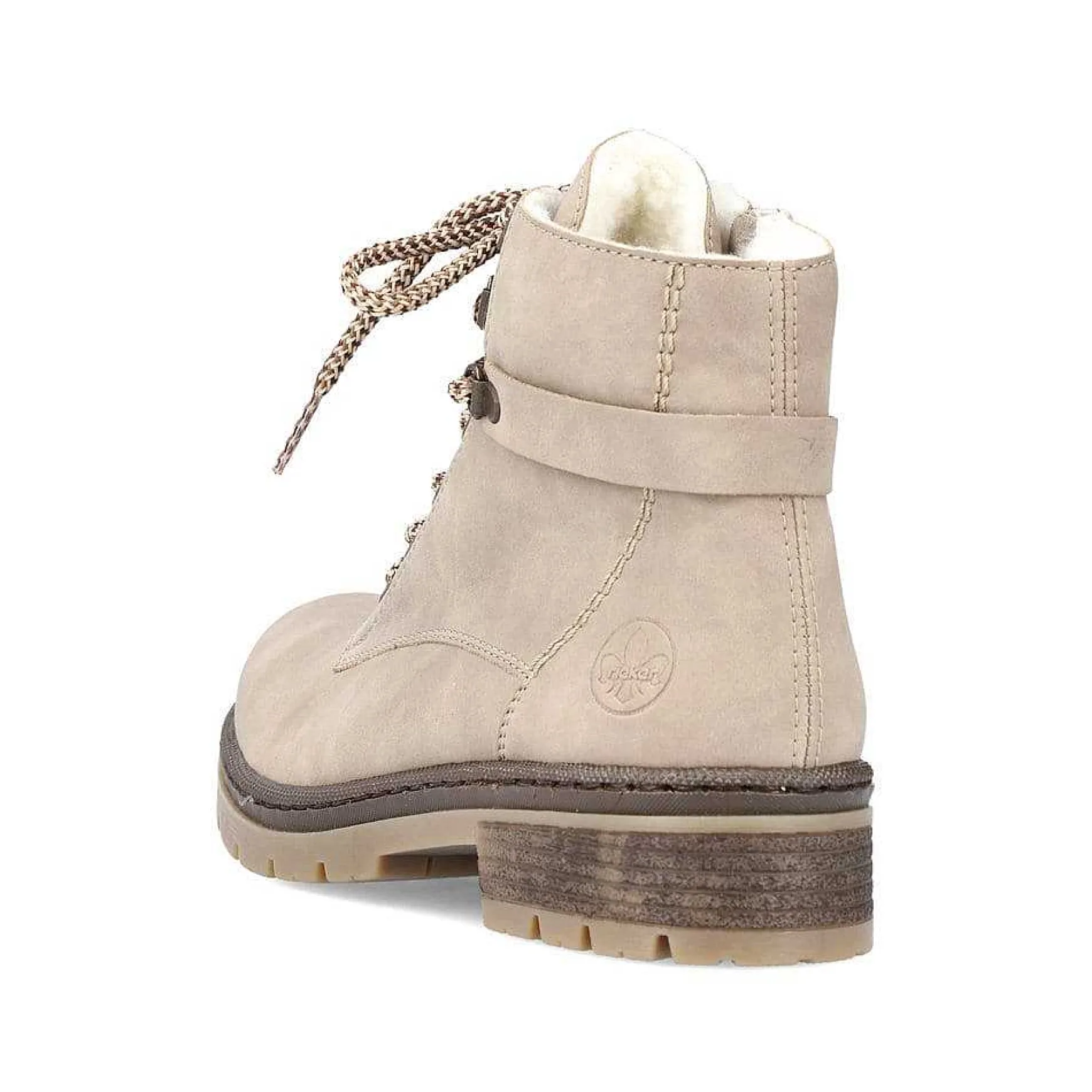 Rieker Women'S Corded Boots Light Beige