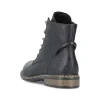 Rieker Women'S Corded Boots Asphalt Black