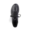 Rieker Women'S Corded Boots Deep Black