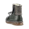 Rieker Women'S Corded Boots In Green Grey
