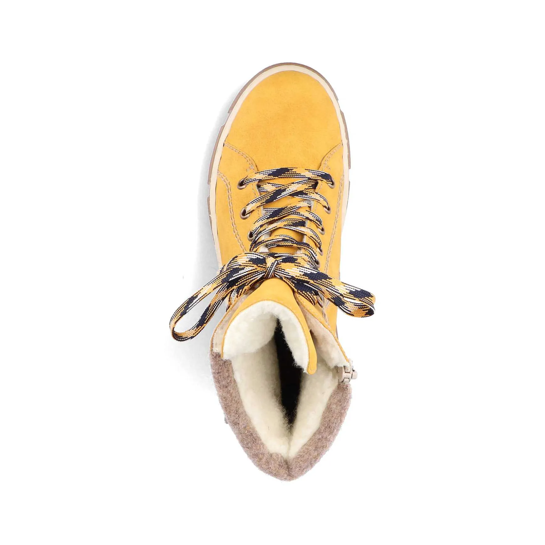Rieker Women'S Corded Boots Sunflower Yellow