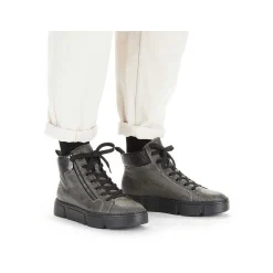 Rieker Women'S Corded Boots Anthracite