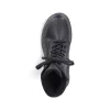 Rieker Women'S Corded Boots Deep Black