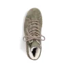 Rieker Women'S Corded Boots Leaf Green