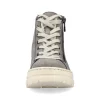 Rieker Women'S Corded Boots Dust Gray