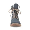 Rieker Women'S Corded Boots Royal Blue