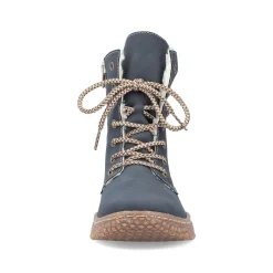 Rieker Women'S Corded Boots Royal Blue