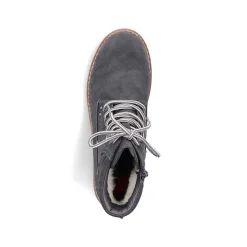 Rieker Women'S Corded Boots Granite Gray
