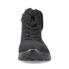 Rieker Women'S Corded Boots Deep Black