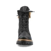 Rieker Women'S Corded Boots Deep Black