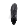 Rieker Women'S Corded Boots Deep Black