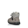 Rieker Women'S Corded Boots Platinum Gray