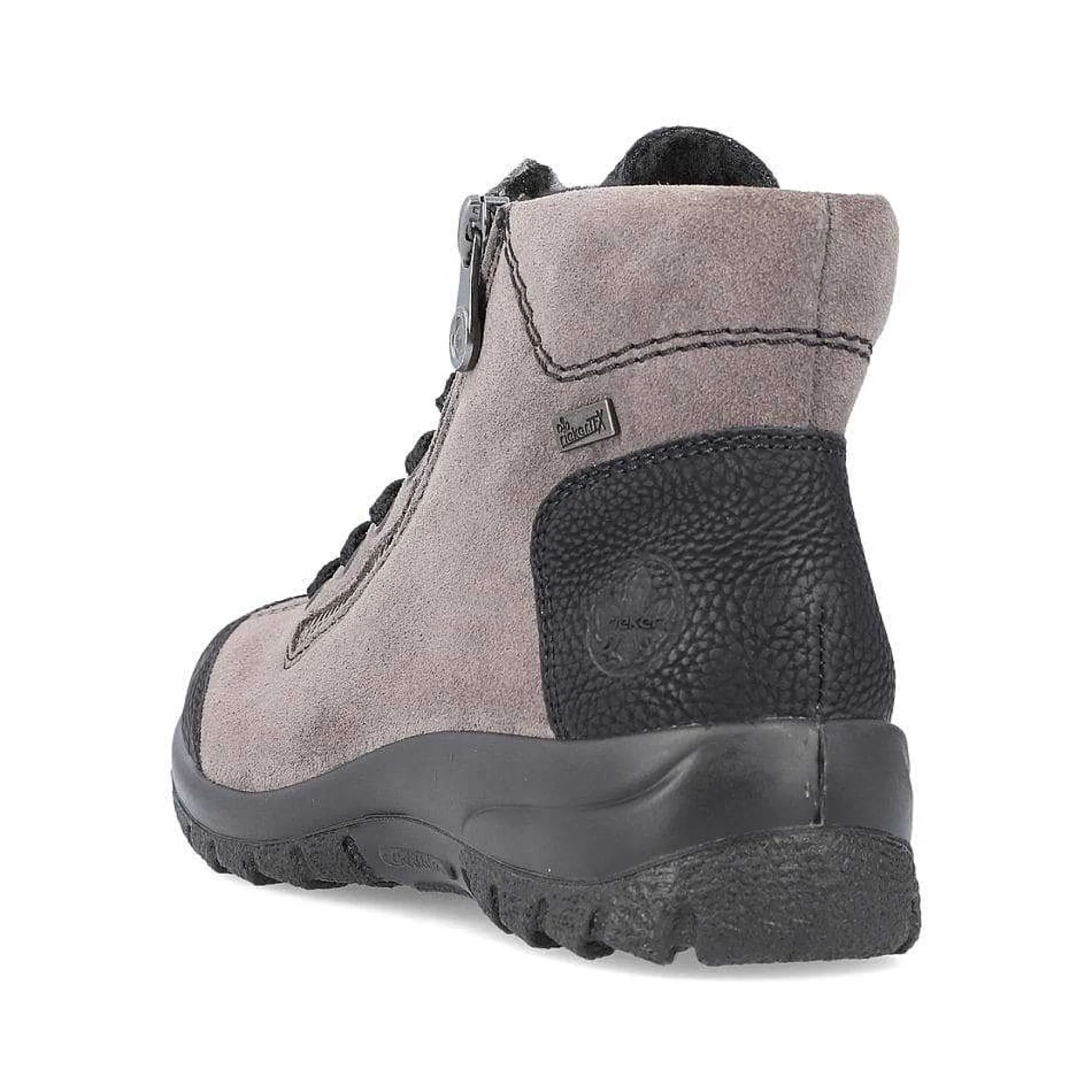 Rieker Women'S Corded Boots Steel Gray