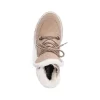 Rieker Women'S Corded Boots Cream Beige