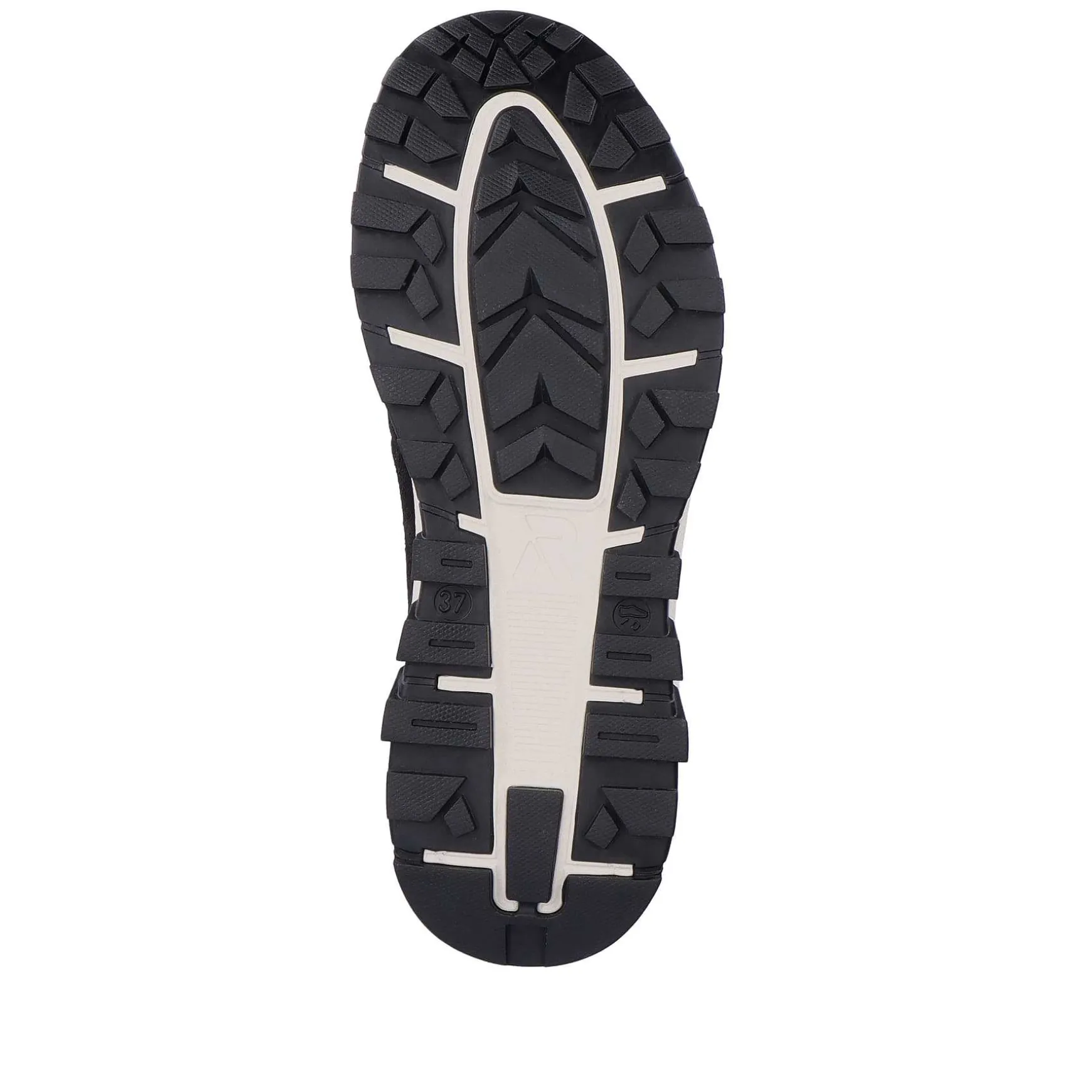 Rieker Women'S Corded Boots Deep Black Pearl