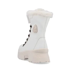Rieker Women'S Corded Boots Frost White