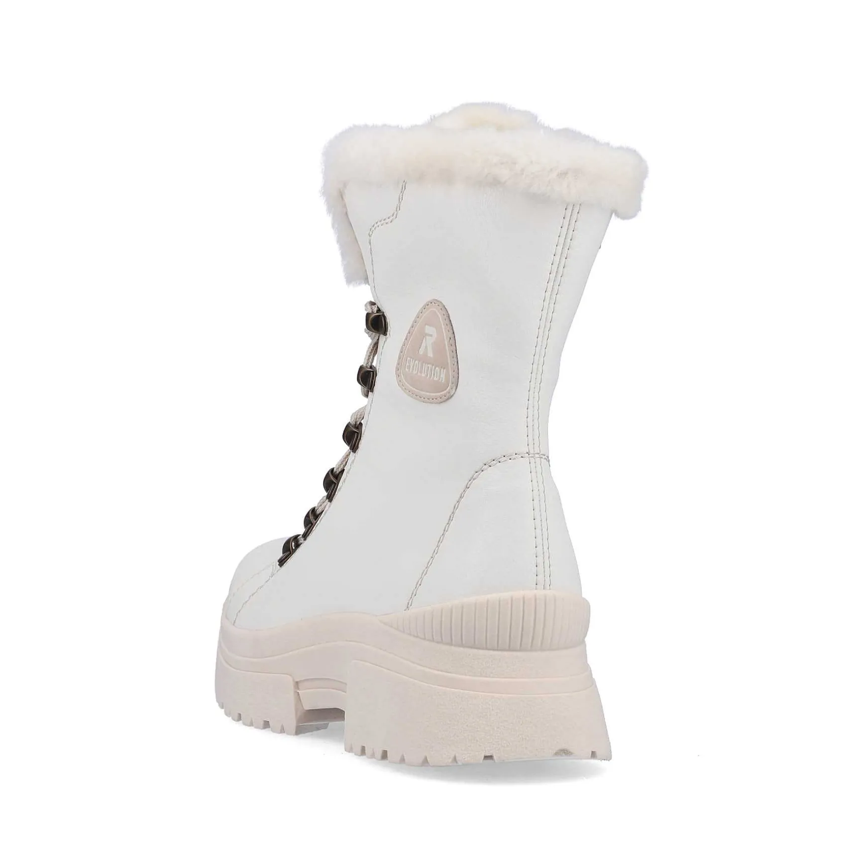 Rieker Women'S Corded Boots Frost White