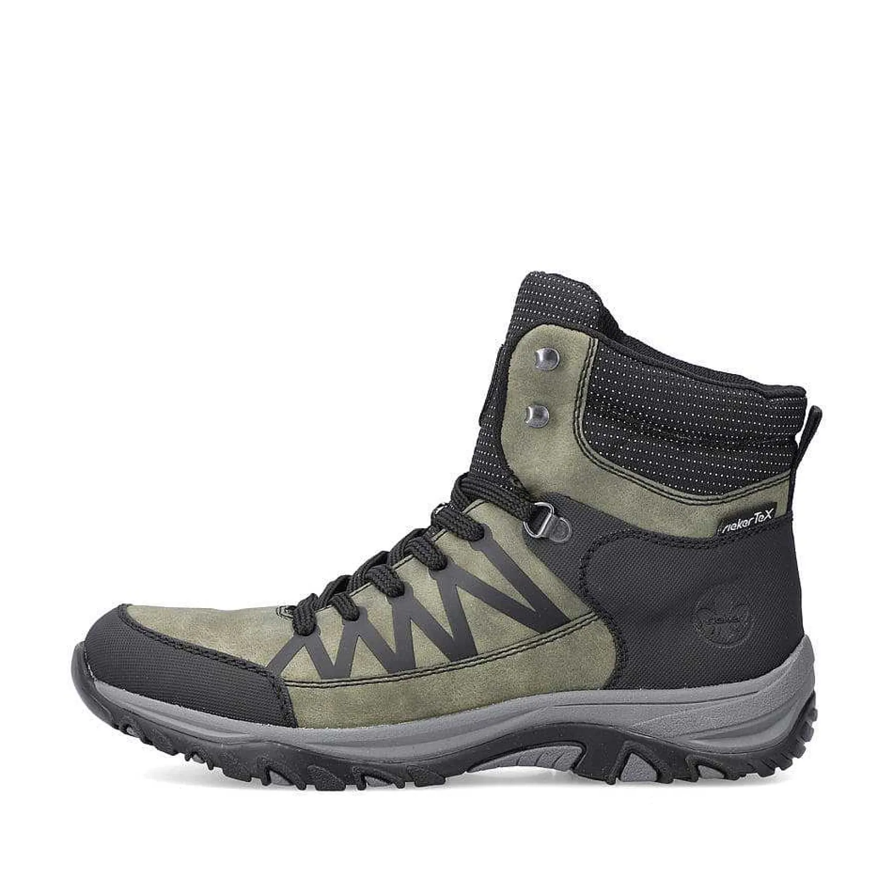 Rieker Women'S Corded Boots Khaki Green